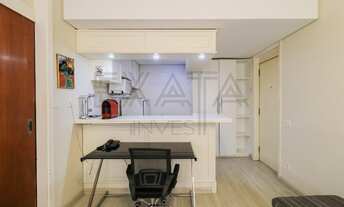 Imagem 5: Apartamento Flat à venda no Jardim Paulista, São Paulo-SP: 1 quarto, 1 suíte, 2 salas, 1 b