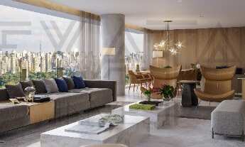 Imagem 1: Luxuoso apartamento de 4 quartos e 4 suítes à venda no bairro Ibirapuera, ao lado do Parqu