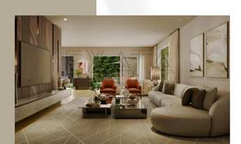 Imagem 5: Luxuosa casa à venda na Cidade Jardim, em São Paulo-SP: Living Integrado, nova, 4 suítes