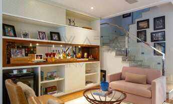 Imagem 3: Luxuosa casa em condomínio à venda em São Paulo-SP, Real Parque: 3 quartos, 3 suítes, 3 sa