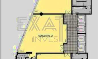 Imagem 3: Conjunto Comercial de Luxo no Brooklin: vão livres, ótimos salas, 18 vagas de garagem, 82