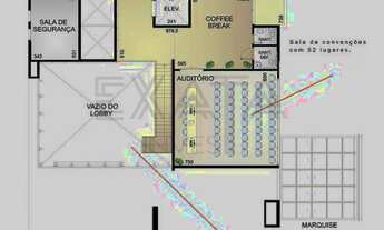 Imagem 3: Conjunto Comercial de Luxo em Moema: 2 Salas, 4 Banheiros, 12 Vagas, 819,82m² - Locação em