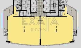 Imagem 6: Conjunto Comercial Premium no Brooklin: 824m², 1 sala, 11 banheiros e 22 vagas de garagem
