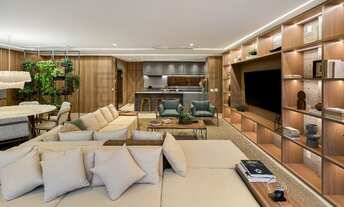 Imagem 6: Impecável apartamento à venda com 4 suítes no Brooklin, São Paulo: 4 quartos, 4 salas, 5 b