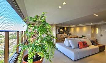 Imagem 3: Campo Belo, Apartamento Mobiliado à Venda 146 m², com 3 suítes + escritório, 5 salas, 4 ba