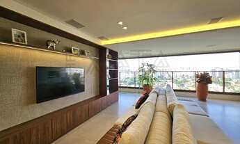 Imagem 2: Campo Belo, Apartamento Mobiliado à Venda 146 m², com 3 suítes + escritório, 5 salas, 4 ba