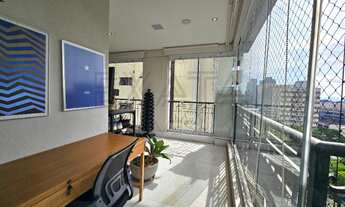 Imagem 6: Apartamento de luxo à venda em Moema Índios (fora da rota) São Paulo-SP: Living varanda go