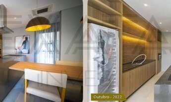 Imagem 4: Cobertura Duplex à venda no Panamby Nova, ao lado do Metrô, sala com varanda gourmet, 4 s