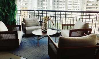 Imagem 2: Apartamento de Luxo à venda Porteira Fechada na Vila Andrade no Morumbi, Andar Alto, com 4