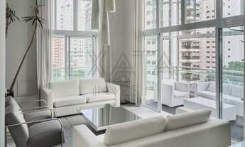 Imagem 2: Apartamento Duplex à venda MOBILIADO em Moema, São Paulo-SP: Com 4 suítes, 4 salas, 6 banh