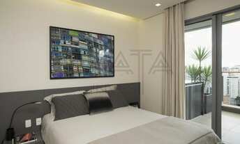 Imagem 4: Apartamento para locação na Vila Nova Conceição, São Paulo-SP: 1 quartos, 1 suíte, 1 sala