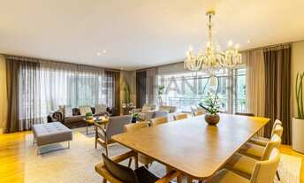 Imagem 3: Com 273 m² de pura sofisticação, este imóvel conta com 4 quartos e 5 banheiros, sendo 4 su