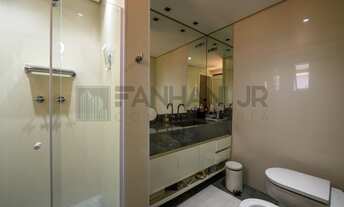 Imagem 4: Cobertura Duplex de tirar o fôlego com vista 360º para os Jardins, oferecendo uma combinaç