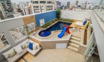 Imagem 2: Cobertura com piscina à venda em Moema, São Paulo-SP: 4 quartos, 4 suítes, 4 salas, 6 banh