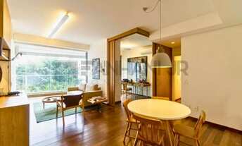 Imagem 3: Apartamento de Luxo com 2 Quartos e 2 Suítes no Jardins, São Paulo - 97m², 2 Salas, 3 Banh