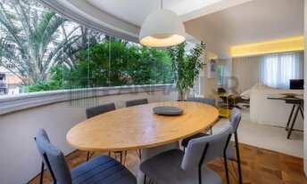 Imagem 7: Apartamento para locação mobiliado de São Paulo-SP: 2 quartos, 2 suítes, 2 salas, 3 banhei