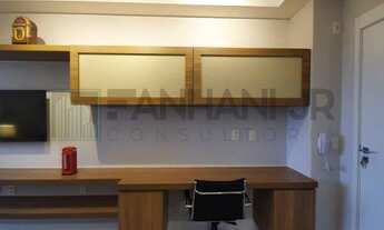 Imagem 3: Alugo apartamento mobiliado no POD , rua Cristiano Viana 62. Apartamento com 46 metros co