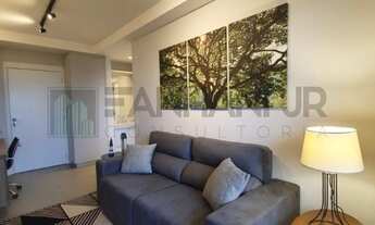 Imagem 5: Alugo apartamento mobiliado no POD , rua Cristiano Viana 62. Apartamento com 46 metros co