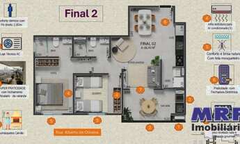 Imagem 7: Lançamento em Ubatuba. Itaguá. Renoir Residencial. Apartamentos na planta