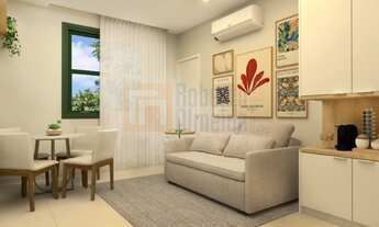 Imagem 3: Apartamento à Venda Reformado e Decorado em Copacabana de 35,27m² com 1 Quarto Sala Cozinh