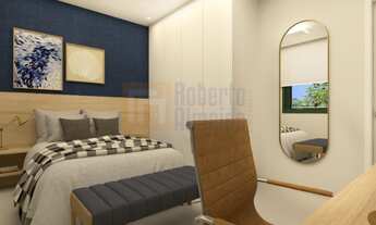 Imagem 4: Apartamento à Venda Reformado e Decorado em Copacabana de 35,27m² com 1 Quarto Sala Cozinh