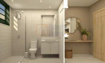 Imagem 7: Apartamento Garden à Venda Reformado e Decorado em Copacabana de 42,48m² com 1 Quarto Sala