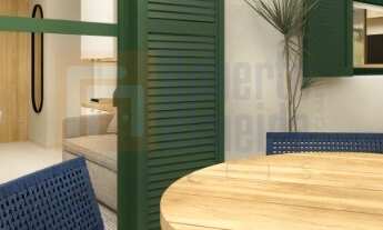 Imagem 2: Apartamento Garden à Venda Reformado e Decorado em Copacabana de 58m² com 1 Quarto Sala Co