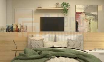 Imagem 7: Apartamento Garden à Venda Reformado e Decorado em Copacabana de 58m² com 1 Quarto Sala Co