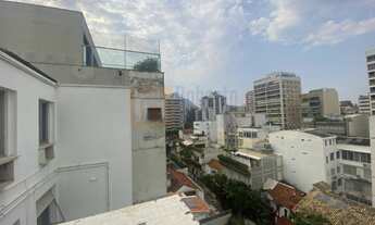 Imagem 6: Cobertura Duplex à Venda no Leblon Posto 11 Vista Lateral Mar de 250m² 5 Quartos sendo 3 S