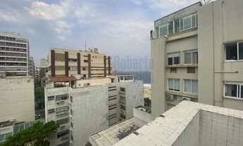 Imagem 7: Cobertura Duplex à Venda no Leblon Posto 11 Vista Lateral Mar de 250m² 5 Quartos sendo 3 S