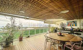 Imagem 2: Apartamento para Locação Américas Park Barra da Tijuca Andar Alto com Vista Mar de 280m²