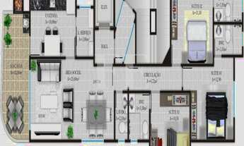 Imagem 6: APARTAMENTO À VENDA NO EDIFÍCIO DOM PABLO 03 SUÍTES, SACADA COM CHURRASQUEIRA, 03 VAGAS, P