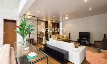 Imagem 7: Belíssima casa a venda na praia do Iporanga Guarujá, 5 suítes, piscina com deck, salão de