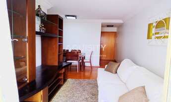 Imagem 2: Apartamento 70m² com 2 dorm. sendo 1 suite, o 3º dorm. transf. em closet, 2 banheiros, var
