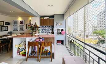 Imagem: Apartamento decorado com varanda Gourmet