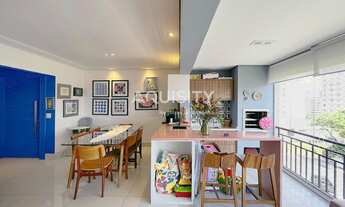 Imagem 4: Apartamento decorado com varanda Gourmet a venda no Parque da Mooca, 3 dormitórios sendo 1