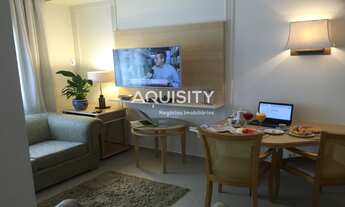 Imagem: Flat à venda 30,20m² Bela Vista Sala Cozinha