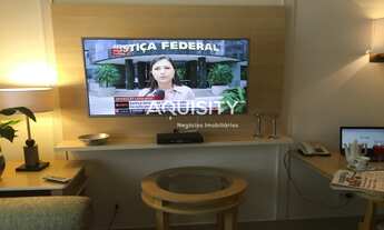 Imagem 5: Flat à venda 30,20m² Bela Vista Sala Cozinha Copa Dormitório Banheiro Estacionamento Mobil