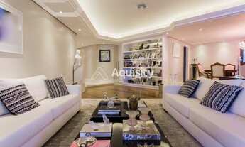 Imagem 6: Apartamento à venda 600m² Moema - 4 suítes com closet, sala diversos ambientes com lareira