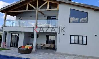 Imagem 4: Ampla casa com 360 mts, com 5 quartos, sendo 3 suítes no condomínio Colinas de Inhandjara