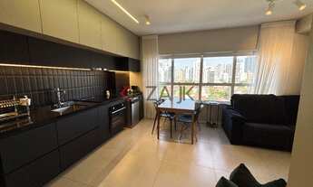 Imagem 3: Apartamento à venda no Brooklin Paulista, São Paulo-SP: 1 suíte, 1 sala, 2 banheiros, 1 v