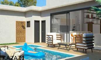 Imagem 2: Casa térrea 4 suítes em construção a venda no condomínio Terras da Alvorada Entrega previs