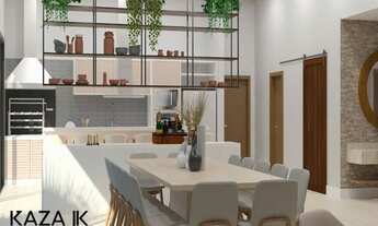 Imagem 5: Casa térrea 4 suítes em construção a venda no condomínio Terras da Alvorada Entrega previs