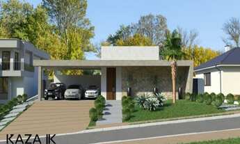 Imagem 6: Casa térrea 4 suítes em construção a venda no condomínio Terras da Alvorada Entrega previs