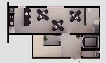 Imagem 5: Apartamento Giardino no Costa e Silva | 2 Quartos, sendo 1 Suíte | 2 Vagas de Garagem