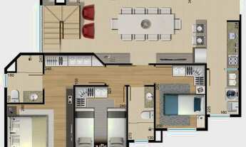 Imagem 2: COBERTURA DUPLEX NO ANITA GARIBALDI | 173 M² | SUÍTE + 2