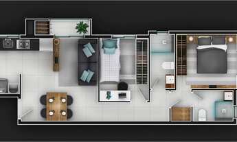 Imagem 5: APARTAMENTO NO ATIRADORES 1 SUÍTE + 1 POR MENOS DE 400 MIL? CONHEÇA O RESIDENCIAL MARAJÓ