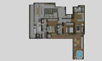 Imagem 2: APARTAMENTO GIARDINO NO ATIRADORES | 250 M² | 03 SUÍTES