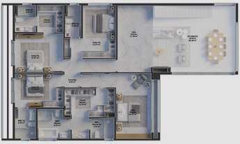 Imagem 7: CASA DE ALTO PADRÃO CONDOMÍNIO VIVA PARK PORTO BELO