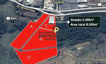 Imagem: Área industrial em Sorocaba, em frente